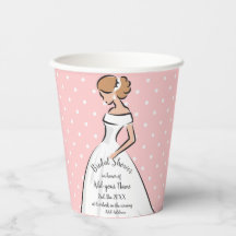 Elegante Einladung zum Hochzeitskleid