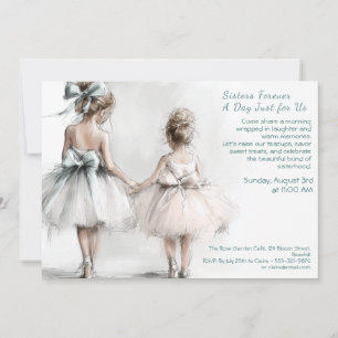 Elegante Einladung zum Schwester-Tag-Brunch – Past
