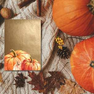 Elegante Einladung zum Thanksgiving-Dinner mit Kür
