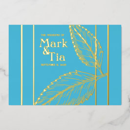 Elegante Einladung zur Hochzeit