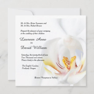 Elegante Einladung zur Mezquid-Hochzeit