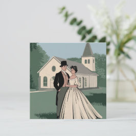 Elegante Einladungskarte feiert Liebe Einladung