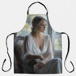 Elegante Einrichtung: Wasserfarben Kunst Schürze