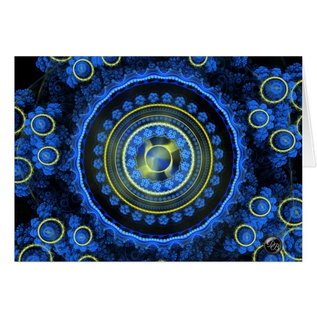 Elegante einzigartige schöne Kunst danken Ihnen (Vorderseite (Horizontal))