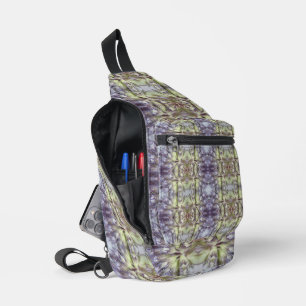 Elegante einzigartige Taschen. Blume Geometrie Art Crossbody Bag