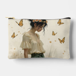 Elegante Eleganz im Schmetterlingstanz Zubehörtasche