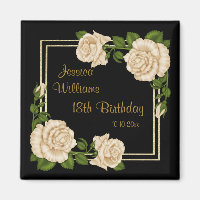 Elegante Elfenbein-Rosen u. GoldGlitzer-18.