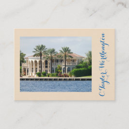 Elegante Elite Real Anwesen Business Card Visitenkarte