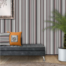 Elegante Erdtöne Braunes Savannah-Streifenmuster