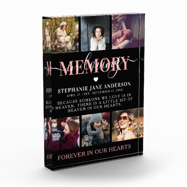 Elegante Erinnerung an die Erinnerung an die Samml Fotoblock (Links)