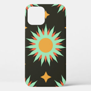 Elegante esoterische Formen nahtloses Muster Kunst Case-Mate iPhone Hülle