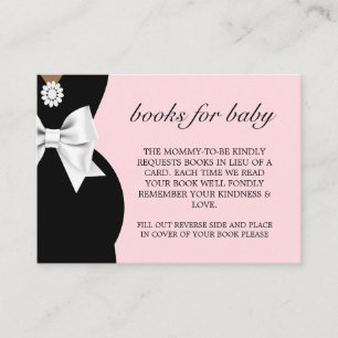 Elegante Ethnic Pink Tiffany Bücher für Kinderdusc Begleitkarte