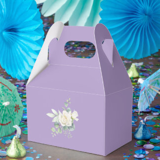 Elegante eucalyptus botanische Sommerhochzeit Geschenkschachtel