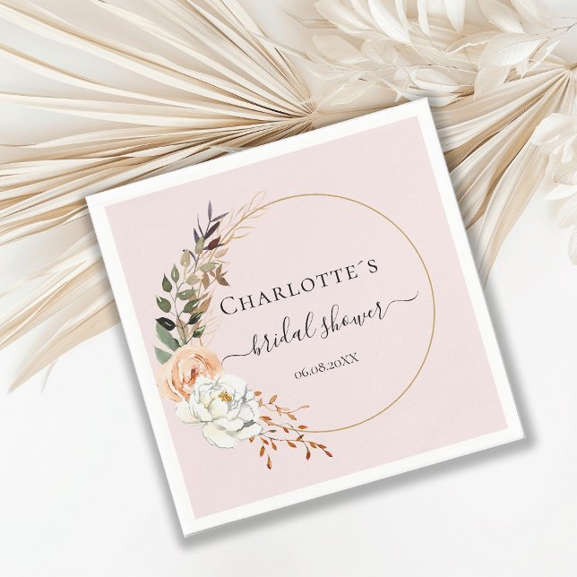 Elegante Eukalyptus-Blume Serviette (Von Creator hochgeladen)