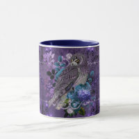 Elegante Eulen-Blumen-Vintage-Kronleuchter-Juwel