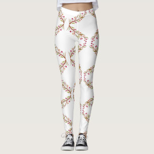 Elegante Fall Design Custom Leggings