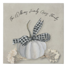 Elegante Fall White Pumpkin Erntedank