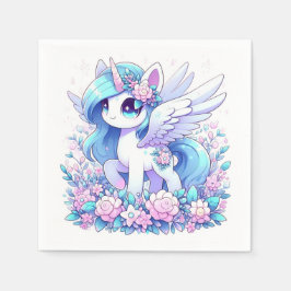 Elegante Fantasy Unicorn Kinderdusche Serviette