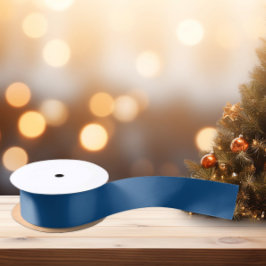 Elegante Farben - Klassisches Blau Satinband