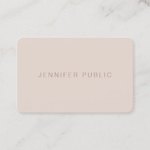 Elegante Farbharmonie Berufliches Trendy Template Visitenkarte