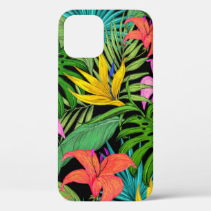 Elegante Farbige Sommer-Tropische Florale Blätter Case-Mate iPhone Hülle