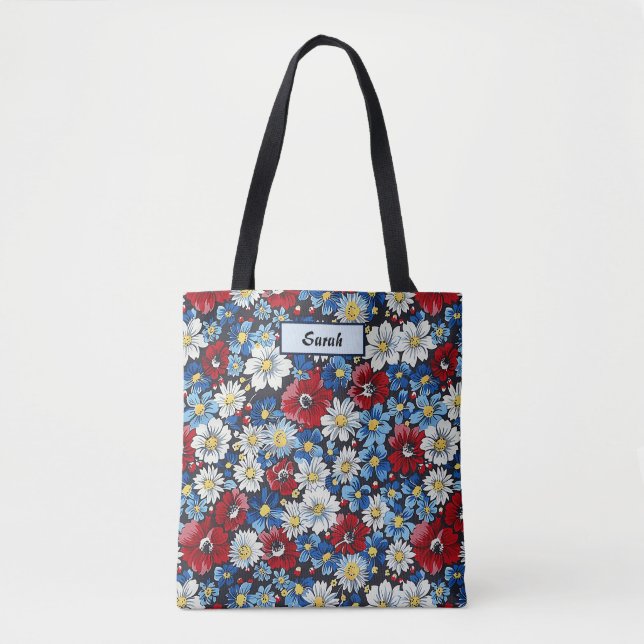 Elegante Farbige Stylische Chic Moderne Florale (Vorderseite)