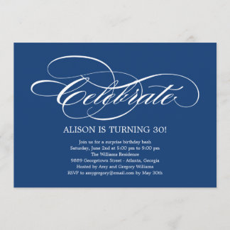 Elegante Feier Allgemeine Party Einladung