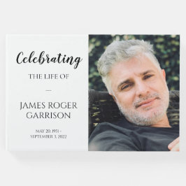 Elegante Feier des Lebens mit Foto Gästebuch