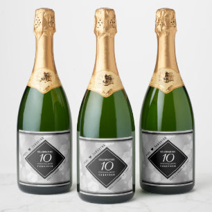 Elegante Feier zum 10. Geburtstag von Zinn
