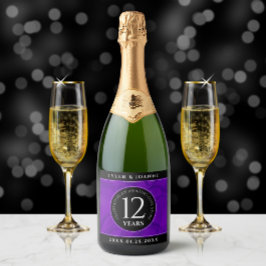 Elegante Feier zum 12. Geburtstag der Seidenhochze