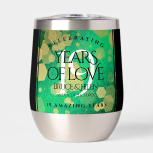 Elegante Feier zum 19. Jadefest zum Jahrestag der 