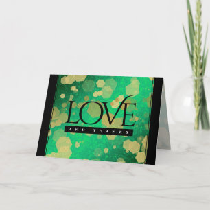 Elegante Feier zum 19. Jadefest zum Jahrestag der Dankeskarte