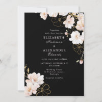 Elegante feierliche Hochzeit der verzauberten Wild