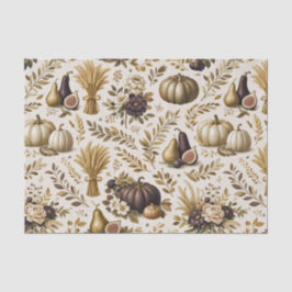 Elegante Feigen in altem Gold zum Erntedankfest Seidenpapier