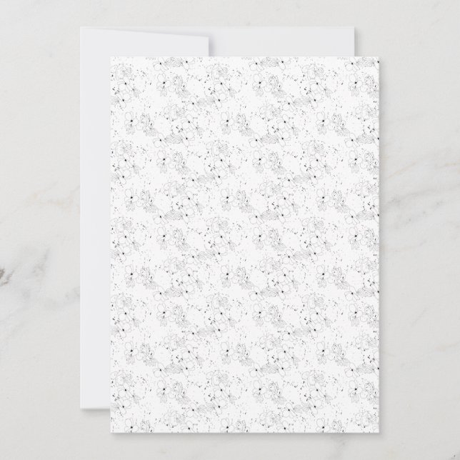Elegante Flachbildschirme speichern Save The Date (Vorderseite)