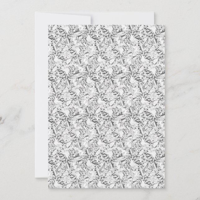 Elegante Flachbildschirme speichern Save The Date (Vorderseite)