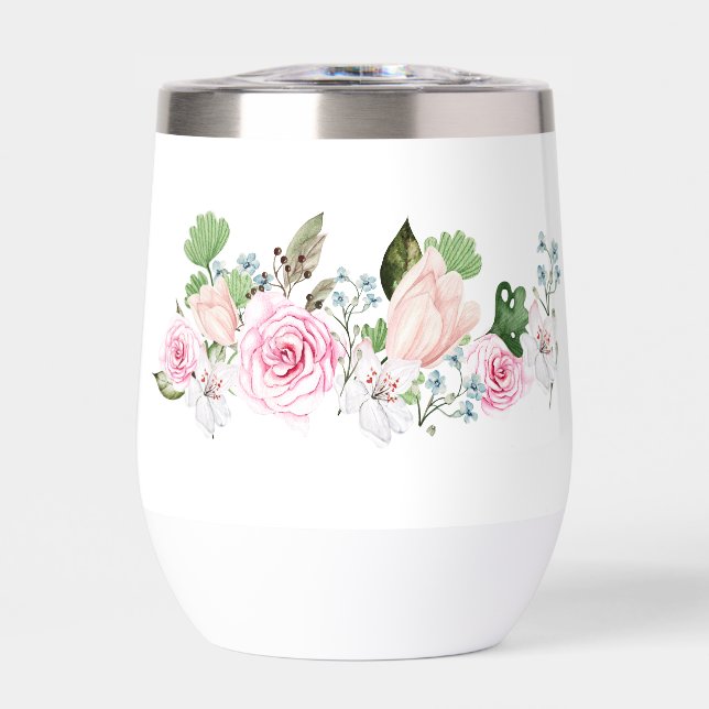 Elegante Flasche mit Wasser (Vorderseite)