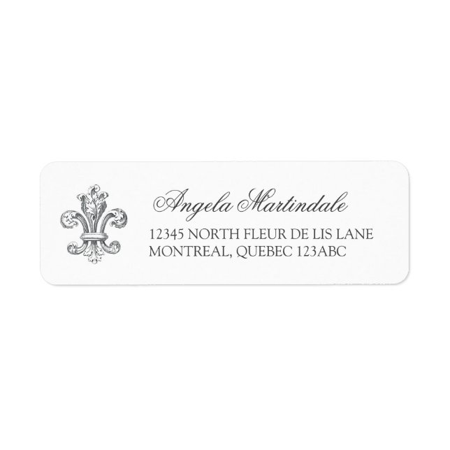 Elegante Fleur de Lis (Vorne)