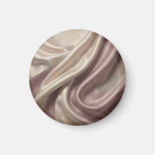 Elegante fließende Seidenabstraktion Magnet
