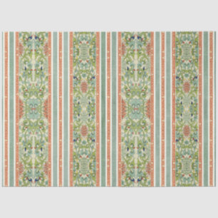 Elegante Flora Chinoiserie Vintag Jade Seidenpapier