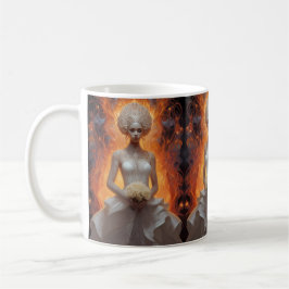 Elegante Floral Bride Wedding Collection Kaffeetasse