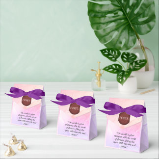 Elegante Floral Candle Business Card - FOREU Studi Geschenkschachtel