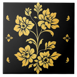 Elegante Floral Luxury Moderne Kollektion Fliese