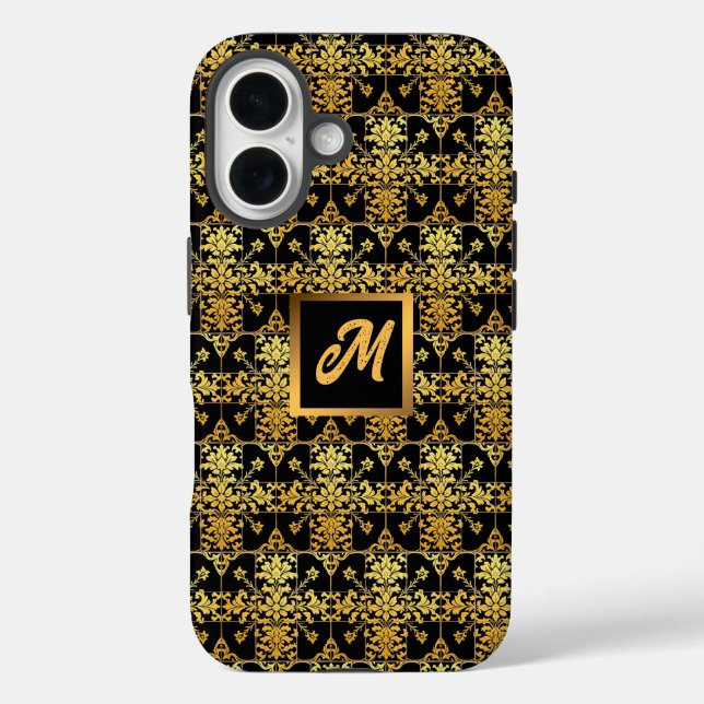 Elegante Floral Luxury Trendy Collection Case-Mate iPhone Hülle (Rückseite)