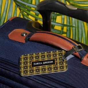 Elegante Floral Luxury Trendy Collection Gepäckanhänger