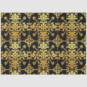 Elegante Floral Luxury Trendy Collection Seidenpapier