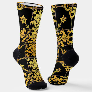 Elegante Floral Luxury Trendy Collection Socken