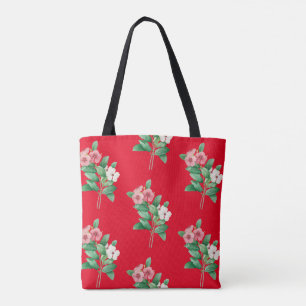 Elegante Floral Tote Bag
