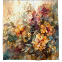 Elegante florale Aquarellkunst