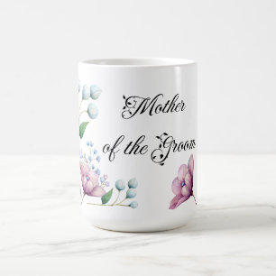 Elegante Florale Hochzeitsfeier Sanfte Botanische  Kaffeetasse